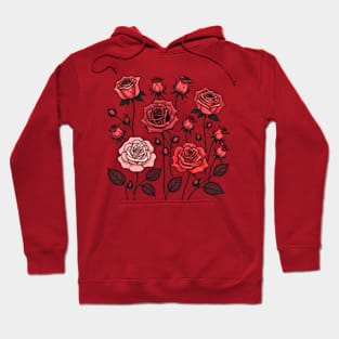 Red Roses Hoodie